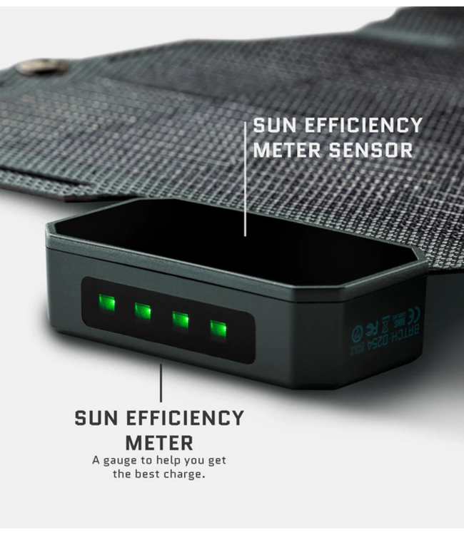 Dark Energy Spectre Solar Panel Folding Grey