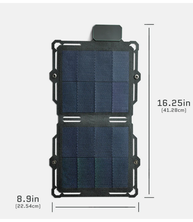 Dark Energy Spectre Solar Panel Folding Grey