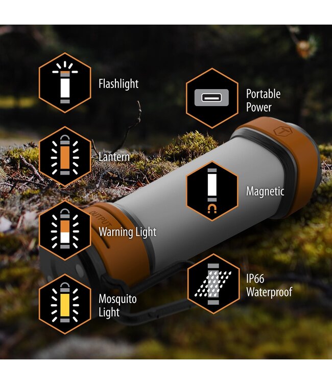 Trek Lantern, Flashlight, 4,000mAh Power Bank