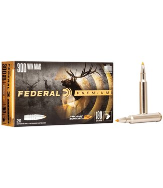 Federal Premium 300 Win Mag 180gr Trophy Tip HP