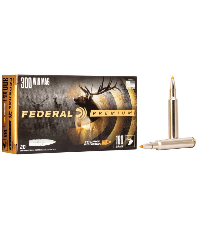 Federal Premium 300 Win Mag 180gr Trophy Tip HP
