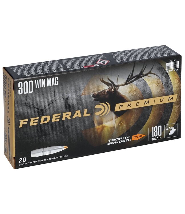 Premium 300 Win Mag 180gr Trophy Tip HP
