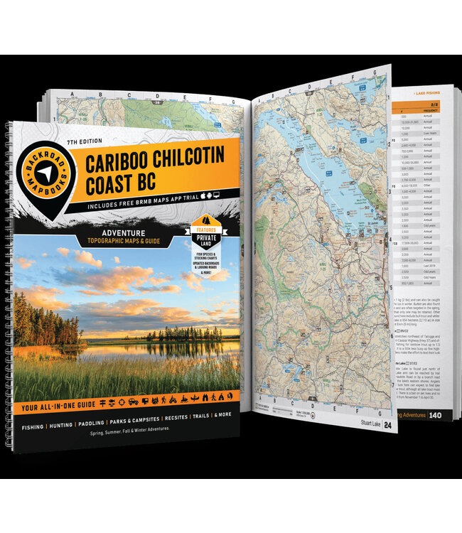 Backroad Mapbooks Backroad Mapbook  Northern BC 7th Edition