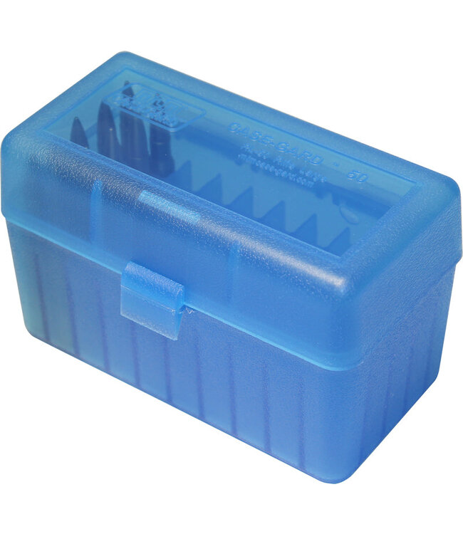 MTM R-50 Magnum Rifle ammo Box 50rd Flip Top