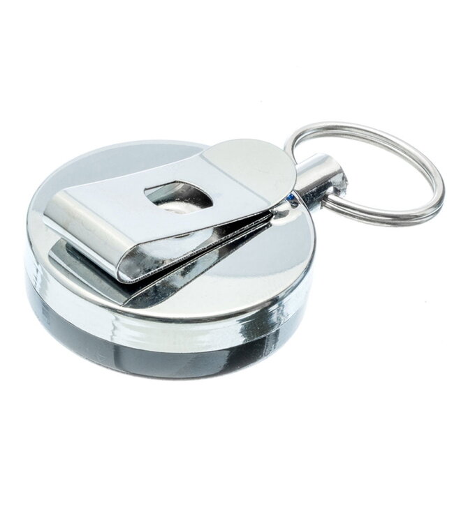SE 1.5in Black Pull Key Reel w/ 28" Long