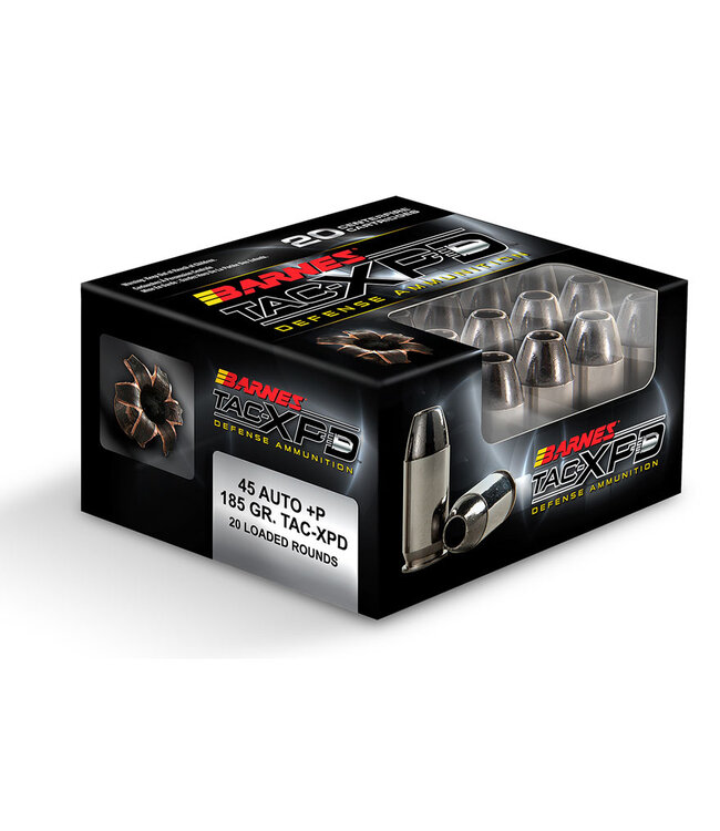 Barnes Tac-XPD 45 Auto 185gr TAC-XPD