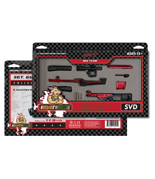 GoatGuns "Red Team" SVD Sniper Rifle