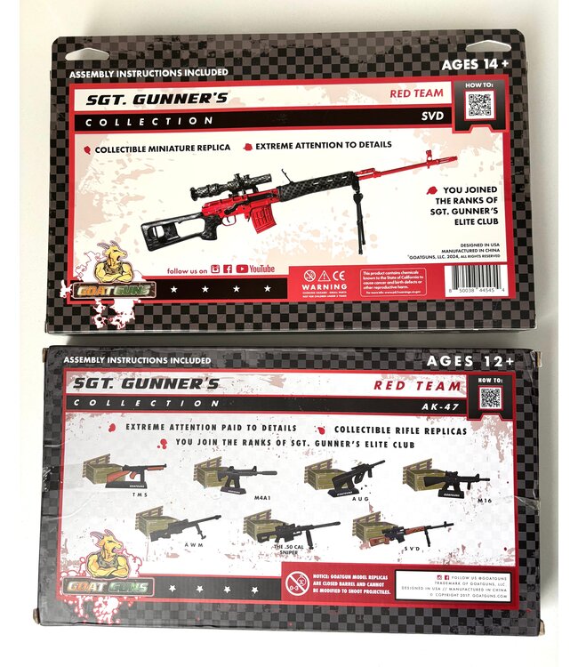 GoatGuns "Red Team" SVD Sniper Rifle
