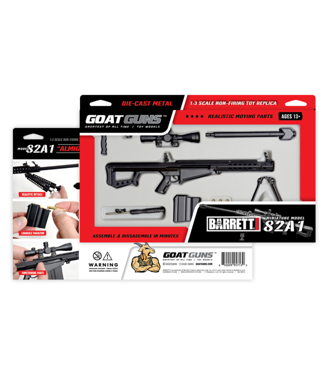 GoatGuns Barrett 82A1 .50 cal Model Black