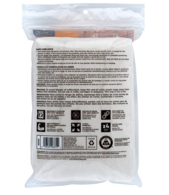 Allen Colorado Deluxe Elk Quarter Bags, 12X3