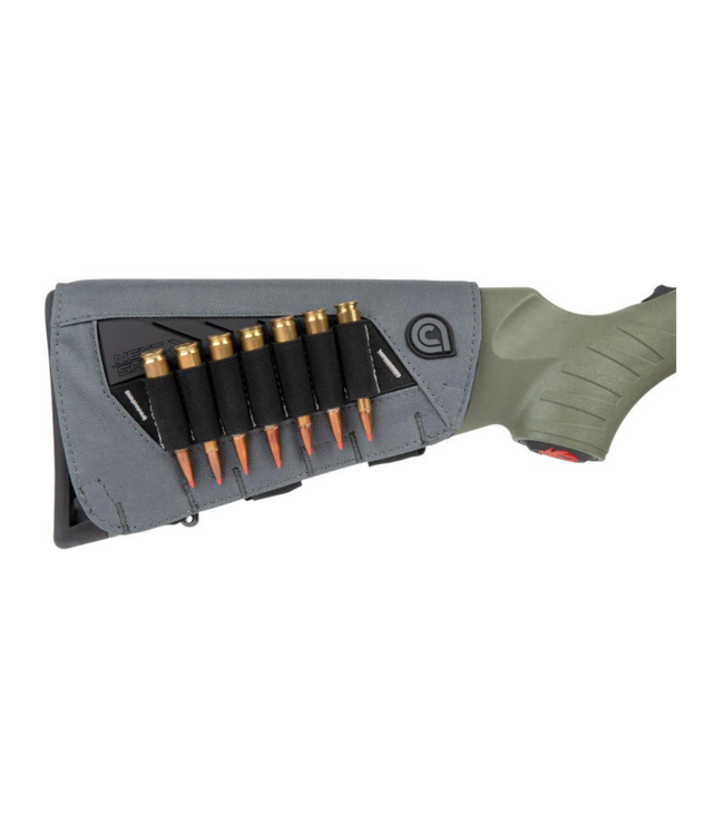 Allen Next Shot Bridger Premium Buttstock Cartridge Carrier Grey