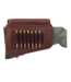 Allen Westcliff Leather Buttstock Cartridge Carrier & Cheek Piece  Brown