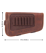 Allen New Castle Buttstock Cartridge Carrier Full Grain Leather Brown