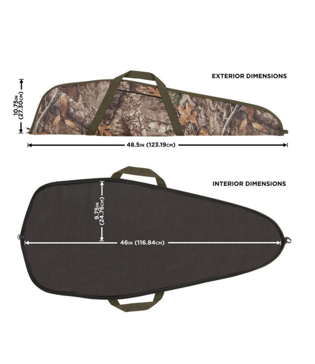 Allen Emerald Rifle Case 46" Olive/Realtree