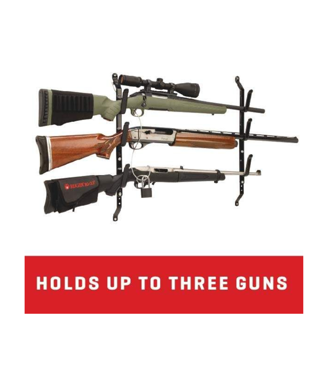 Allen Three Gun Locking Gun Rack