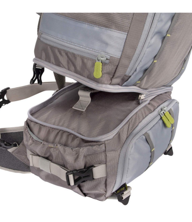 Allen Fryingpan River Convertible Fishing Pack Grey/Lime