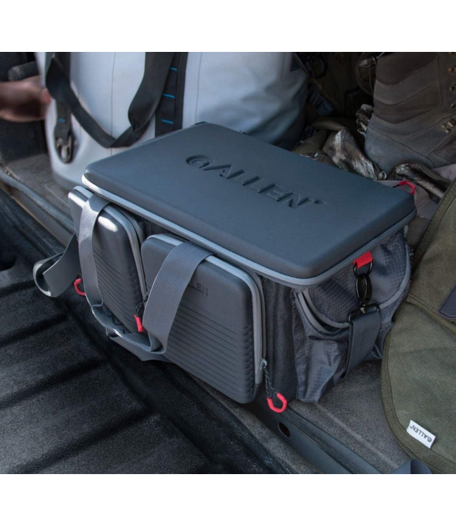 Allen Competitor Premium Range Bag w/Fold Up Mat Gray Molded