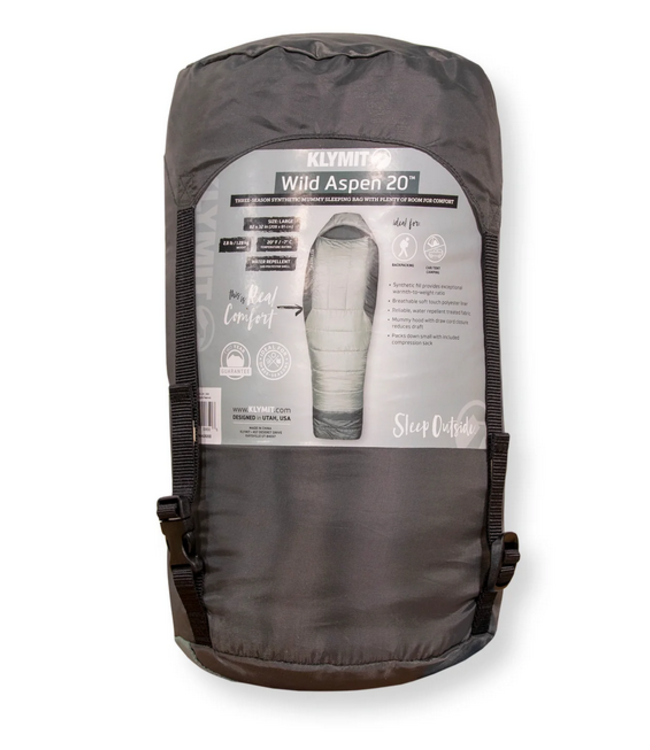 Wild Aspen 20 Sleeping Bag Green