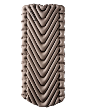 Static V Luxe  Sleeping Pad Stone Grey 74x30x3in