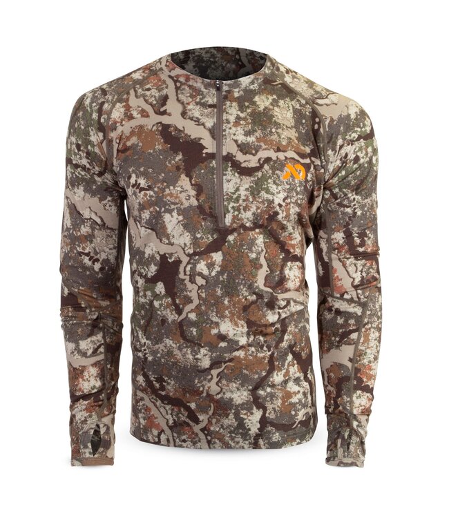 First Lite Mens Wick 150 Quarter Zip