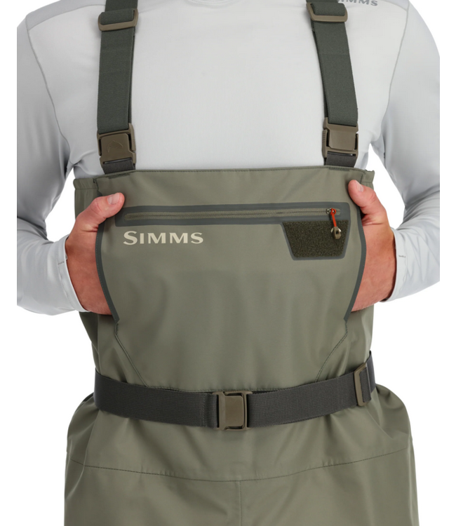 SIMMS Waders Mens Tributary Stockingfoot Basalt PFAS FREE