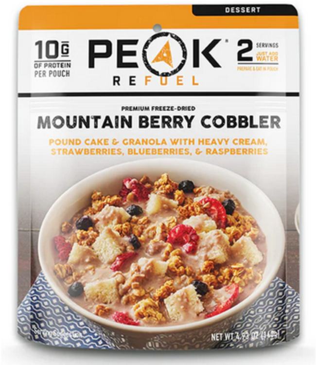 Mountain Berry Cobbler Dessert