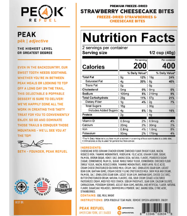 Strawberry Cheesecake Bites