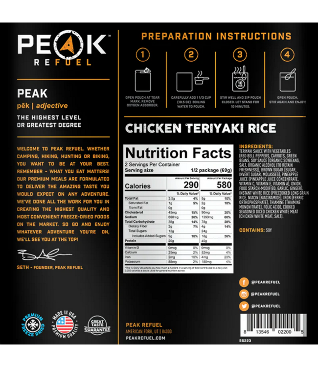 Chicken Teriyaki Rice New