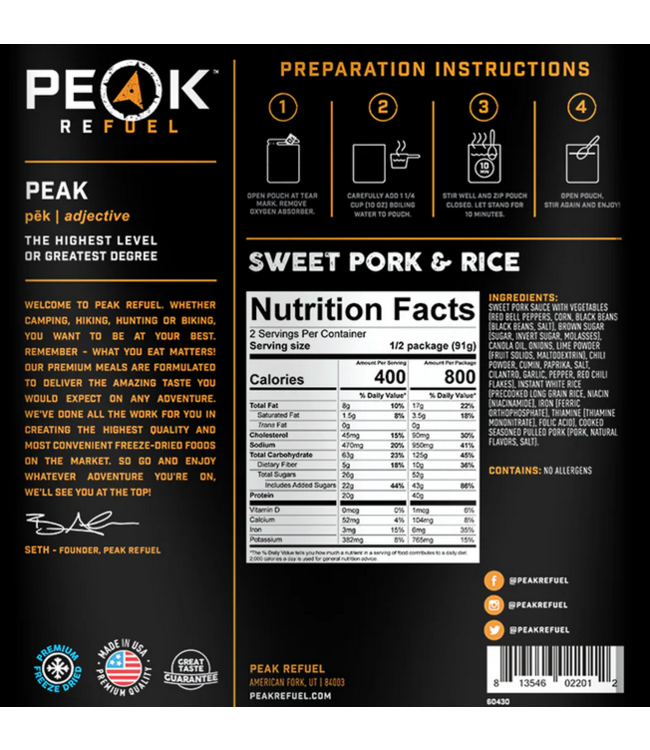 Sweet Pork & Rice New