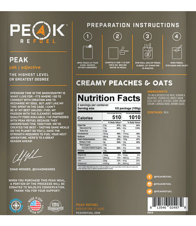 Creamy Peaches and Oats