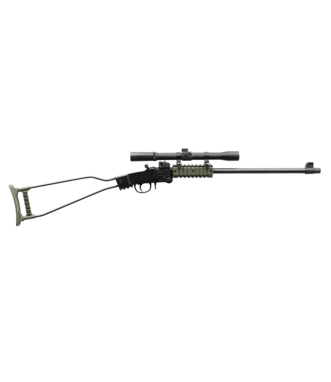 Chiappa 22LR Little Badger Single Shot OD Green Scope