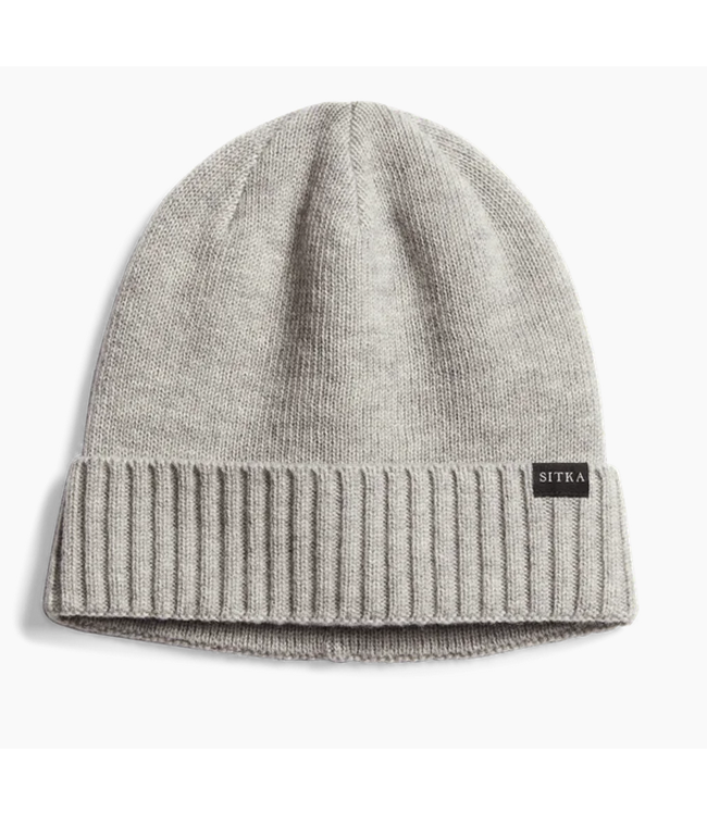 Sitka Cuffed Knit Beanie Heather Grey