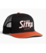 Sitka 90s Script Hi Pro Flat Bill Trucker Hat