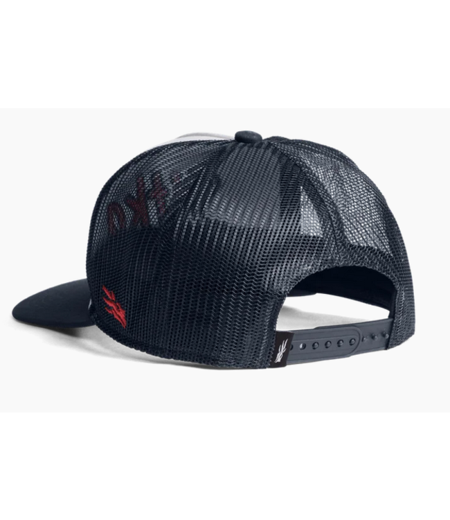 Sitka 90s Script Hi Pro Flat Bill Trucker Hat