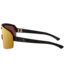 Gatorz Havok Eyewear: Black Frame w/Engraved Logo, Smoke w/Gold Mirror w/Anti-Fog Lens