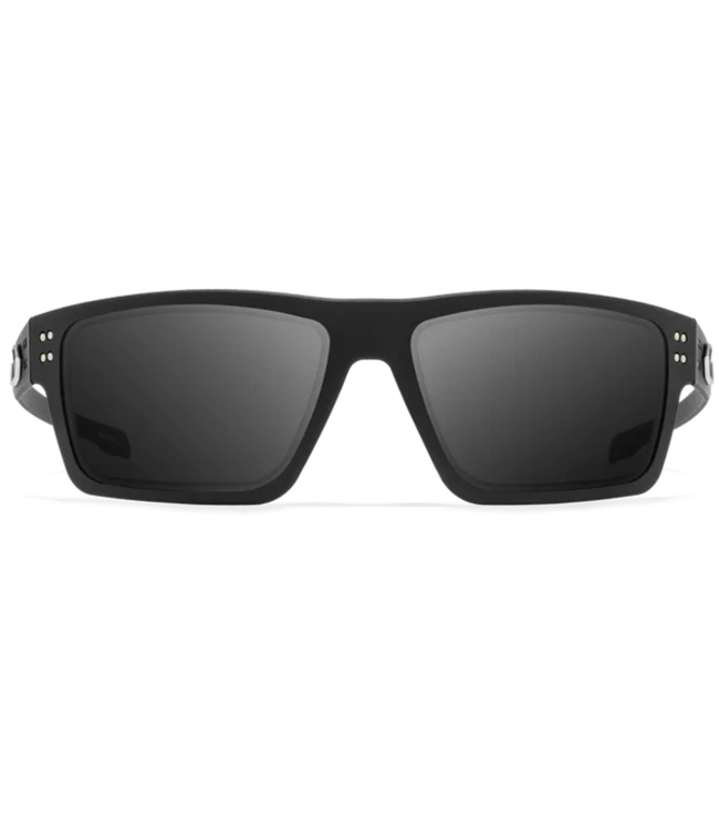 Gatorz Sentix Glasses Black/Silver Logo/Smoke