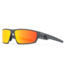 Gatorz Warhawk Sunglasses Graphite Matte Black Logo Digitally Optimized Polarized Opz Sunburst Graphite