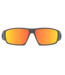 Gatorz Warhawk Sunglasses Graphite Matte Black Logo Digitally Optimized Polarized Opz Sunburst Graphite