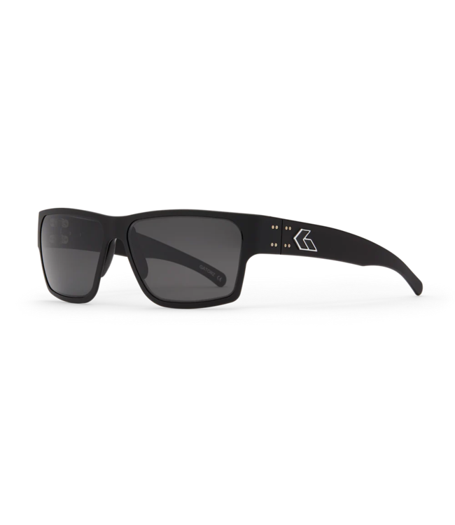 Gatorz Delta Black Cerakote Frame l Smoke Polarized Lens
