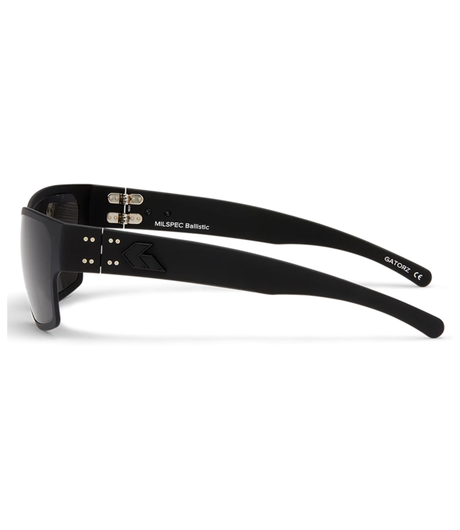 Gatorz Delta Black Cerakote Frame l Smoke Polarized Lens