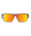 Gatorz Rig OPz Rose with Sunburst Mirror/Graphite with Silver Logo Frame Sunglasses