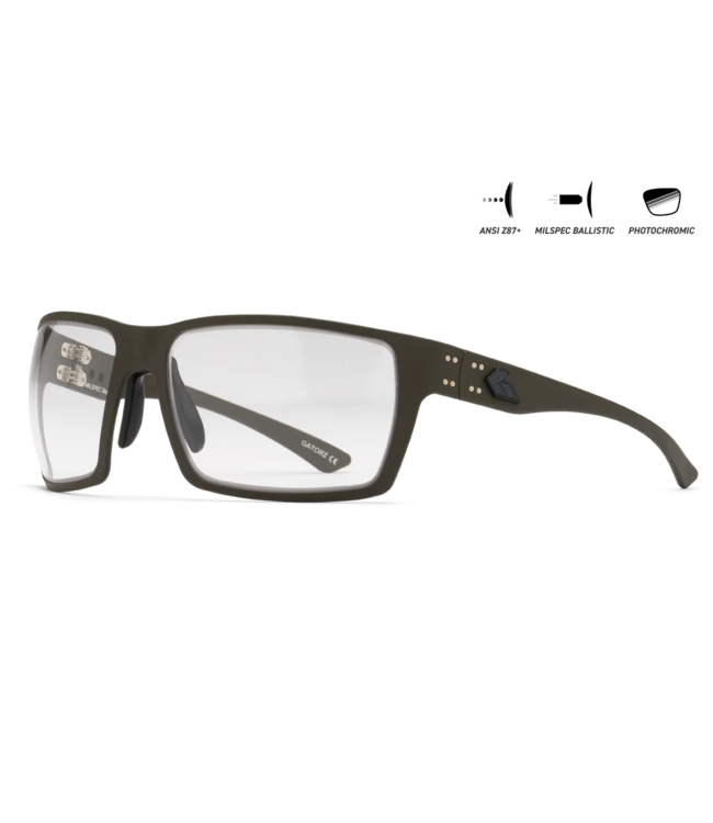 Gatorz Marauder MILSPEC Ballistic Sunglasses Photochromic w/Anti-Fog