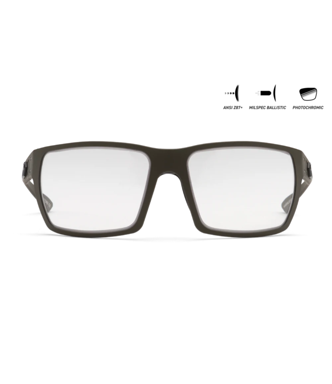 Gatorz Marauder MILSPEC Ballistic Sunglasses Photochromic w/Anti-Fog