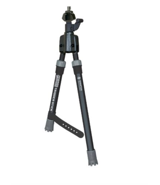 Primos Hunting Trigger Stick w/Spartan Short Gun Mounted Bi Pod Black 12-16.5in