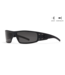 Gatorz Magnum Eyewear: Black Frame w/Black Logo, Smoke w/Anti-Fog Ballistics Lens