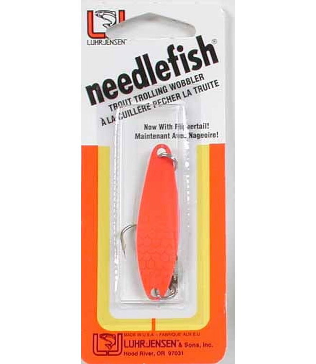 Luhr Jensen Super Duper Nickel Red 501  1 1/8"