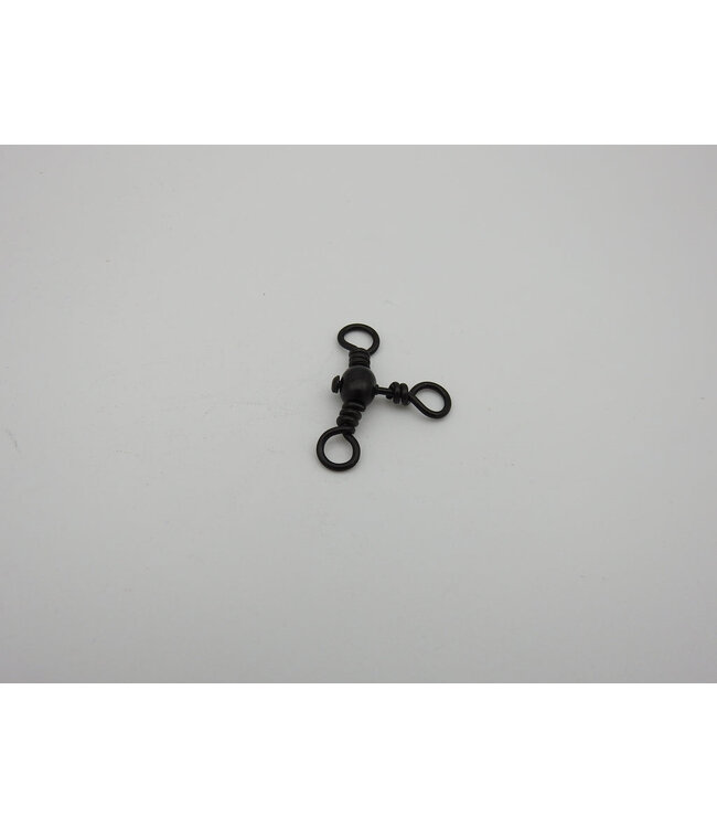 Angler Black Crossline Swivel Size 8