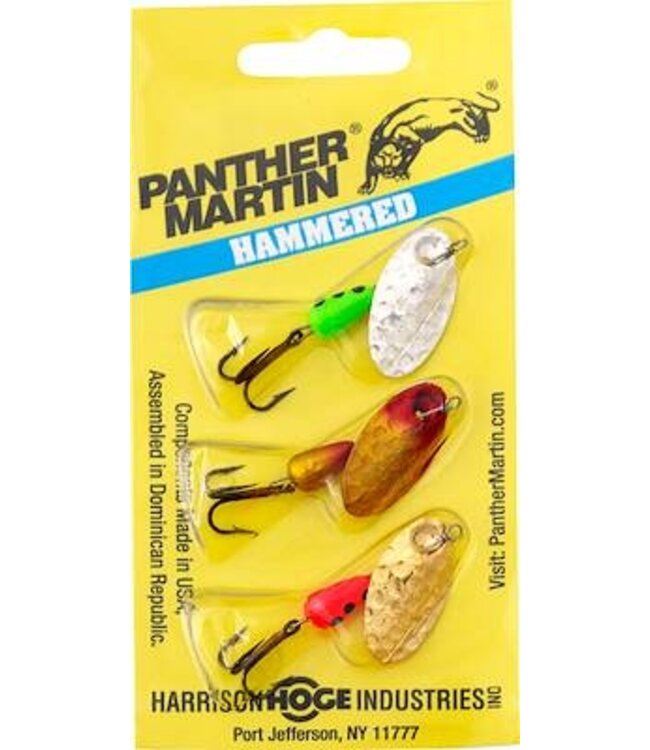 PANTHER MARTIN TREBLE HOOK HAMMERED 3pk