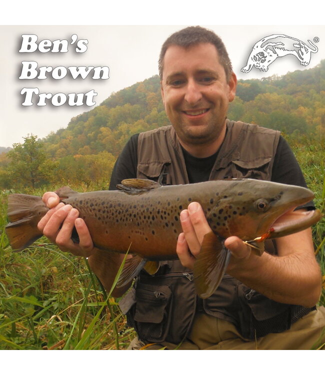 PANTHER MARTIN 6PMF SPINNER SILVER W ORANGE FLY