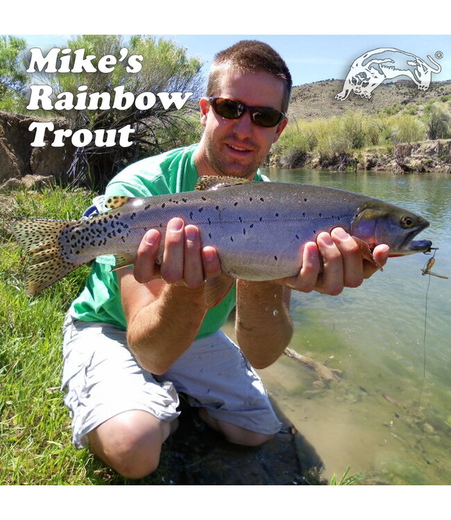 PANTHER MARTIN 6PMF SPINNER SILVER W ORANGE FLY